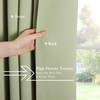 PONY DANCE Short Blackout Curtains - Window Curtain Treatments Light
