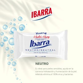 Jabón Tocador Neutro Ibarra Hipoalergénico 135g