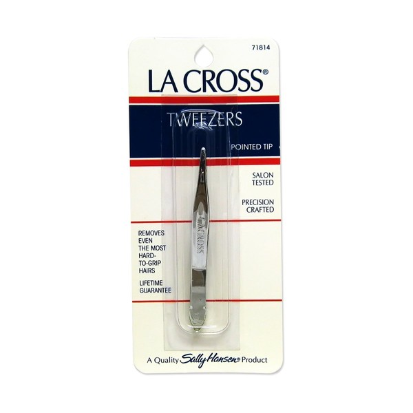 La Cross by Sally Hansen Point Tip Tweezers # 71814 - 3 Pack
