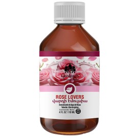 Gusteau's - Rose Lovers Flavor Bakery Emulsion, 4 fl oz (100ml) Alcohol Free, Sugar Free, Kosher (Rose Lovers)