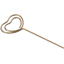 allcoupon Memo Holder Stand Natural Office Heart Shape Photo Picture Holder Decoration Pink Quartz Photo Display Clip Stand