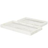 Deco 79 Tray, 22",11"W, White