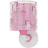 Dalber Children's Wall Lamp, Children's Lampshade, Pink