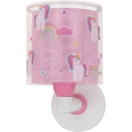 Dalber Children's Wall Lamp, Children's Lampshade, Pink