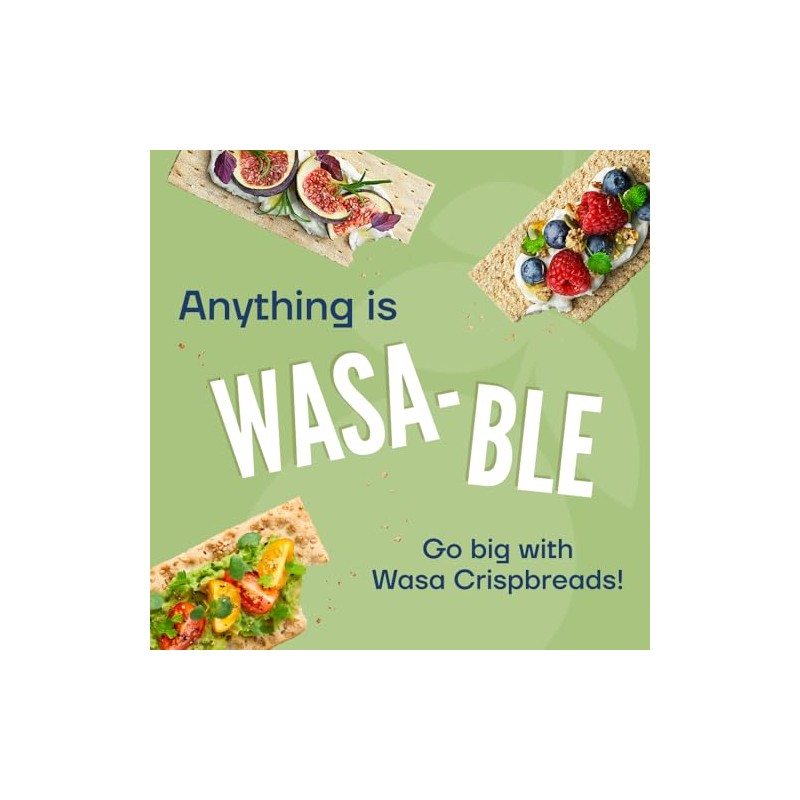 Wasa Pan Crujiente De Centeno Con Masa Madre, 9.7 Oz