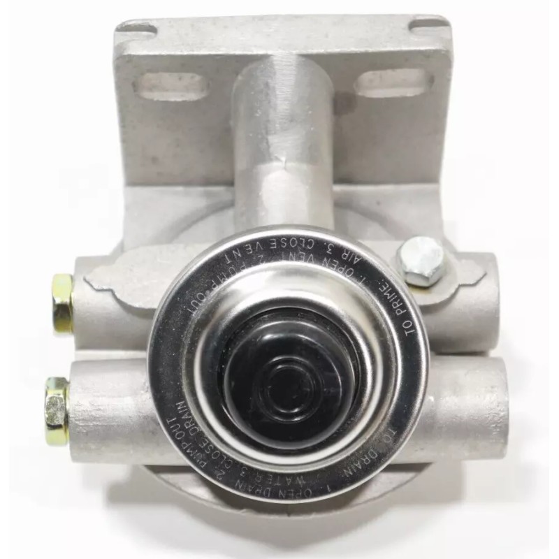 Primer Pump Base Diesel Fuel Filter Base Mount Priming Primer