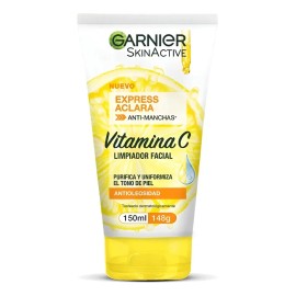 Garnier Skin Active Limpiador Facial Aclara Vitamina C