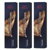 3er Wella Koleston Perfect ME+ 6/00 Dunkelblond Natur Intensiv 60 ml