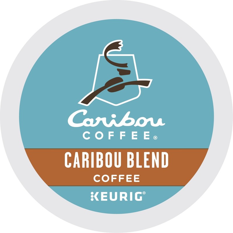 Caribou Coffee Keurig Single-Serve K-Cup Pods, Caribou Blend Medium Roast