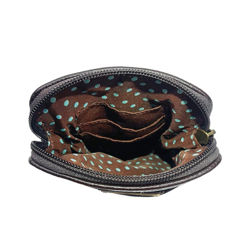 CHALA Plant Life Collection Cell Phone Crossbody Purse-Women PU Leather/Canvas