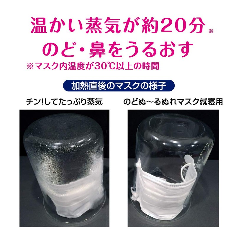 Nodonu Wet Mask with plenty of steam for your throat