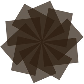 10 Pack Gel Filter Transparency Color Film Plastic Sheets Colored Overlays Correction Gels Light Filter for Lamp, Headlight, Photo Studio Strobe, LED, Headlight Film (Tea Black)