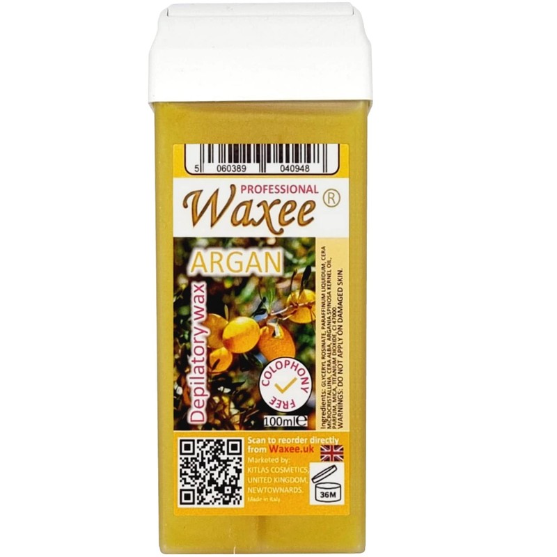 Mix of 6 roll-on wax cartridges, roller wax refill 100ml