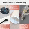 lifeholder Table Lamp with Motion Sensor and Constant on Mode,