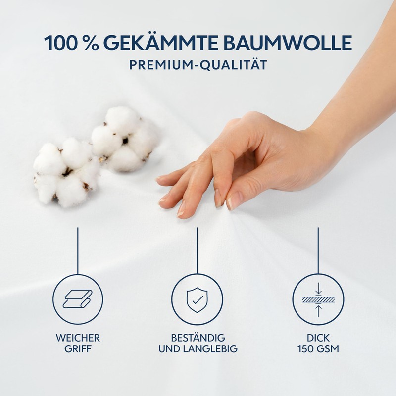 Dreamzie Premium fitted sheet 70 x 160 cm, fitted sheet