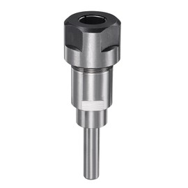 sourcing map Router Collet Extension Rod Converter Adapter 8mm to 12mm for CNC Engraving Machine Woodworking Milling Bit