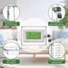 AUURIO Upgraded Thermostat Lock Box with Key, Large Space Thermostat
