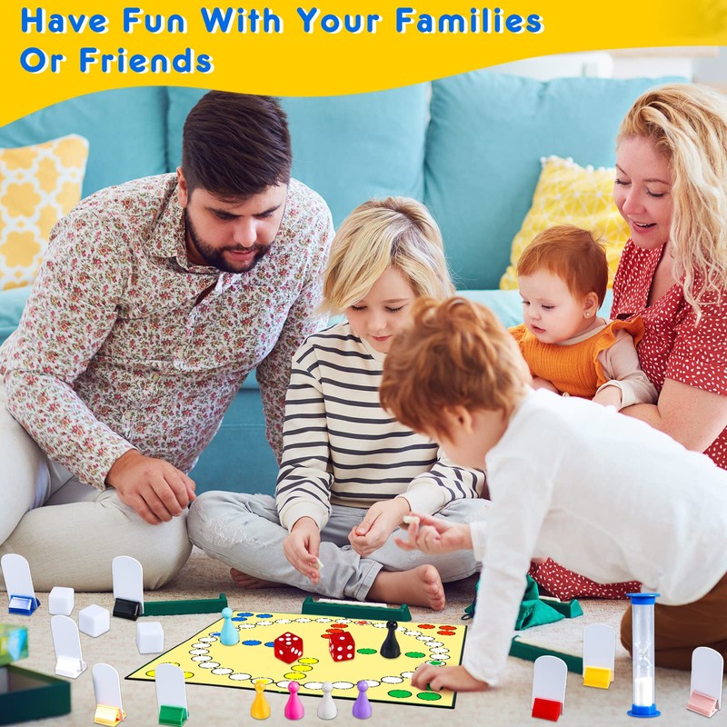 Deekin 131 Pcs DIY Create Your Own Board Game Kit