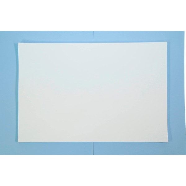 Sax 100 Percent Sulphite Art Paper, White, 18" L x 12" W (Pack of 50) - 401997