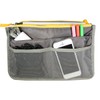 Bag Organizer Purse Insert Handbag Organizer Travel Bag (Grey)