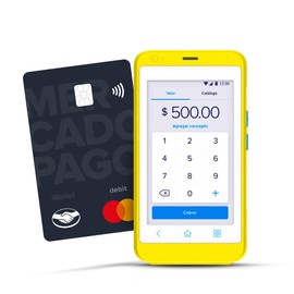 MERCADO PAGO POINT Air, Terminal para Tarjetas con Internet Ilimitado, Incluye Tarjeta Debit MasterCard