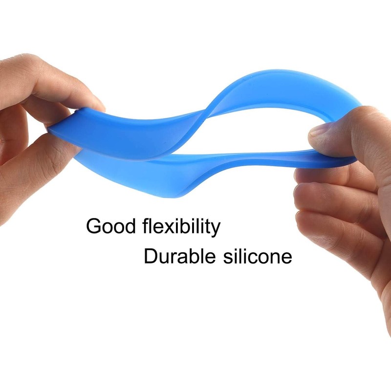 Hibbent 2 Pack Toilet Flush Valve Seal, Upgraded Silicone Material