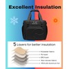 SUNNY BIRD 12L Large Insulated Lunch Bag, Leakproof and Foldable