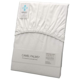 CAMEL PALMS 100% Cotton, Antibacterial, Deodorizing, One-touch Sheet for Futons, For Futons 39.4 x 82.7 inches (100 x 210 cm), Thick Oxford, Off-White