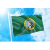 DMSE Washington State Flag 2x3 Ft Foot 100% Polyester 100D