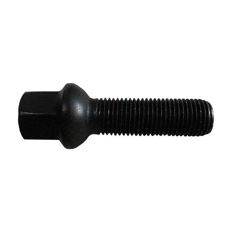 10 Wheel Bolts Wheel Bolts Black Ball Collar R14 M14