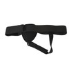 Inguinal Hernia Belt Adjustable Black PVC Gel Bag Soft Foam