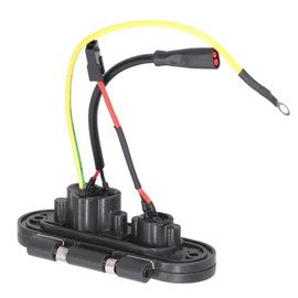 Topyond Charging Port Base Assembly, PC, Electric Scooter Charging Port Assembly Dustproof Plug Replacement Part for Ninebot 9 MAX G30