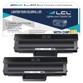 LCL 105A Black High Yield Toner Cartridge Replacement for HP 105A 105 W1105A Compatible with Laser MFP 137fnw 137fwg 135a 135ag 135fnw 135r 135w 135wg 107a 107r 107w Printers (2-Pack)