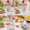 Stainless Steel Egg Topper for Soft-Boiled Eggs – Manual Egg