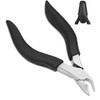 Wide foot nail clippers for thick foot nails or growing
