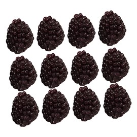 KOMBIUDA 15pcs Artificial Raspberry Model Simulation Fruit Decor Fake Fruit for Display Photo Props for Home