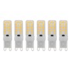 6PCS G9 LED Light Bulb Dimmable 5W 450LM 28 Beads