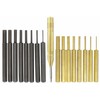 Drixet 18 Piece Steel & Brass Punch Set with Automatic