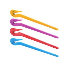 NIYATA Pack of 4 Elastic Hair Band Remover Band, Rubber Band Remover, Tool for Removing Elastic Hair Bands for Hair, Elastic Cut Made of Plastic, for Cutting Rubber Bands