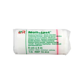 Bandaże Mollelast, białe, 8 cm x 4 m, 120 g, 20szt