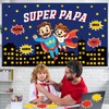 Happy Father's Day Bulletin Board Set Super Dad Cutouts Classroom