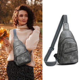 Mroede Sling Bag Crossbody Bags for Women Fanny Packs for Women Chest Bag for Work Shopping