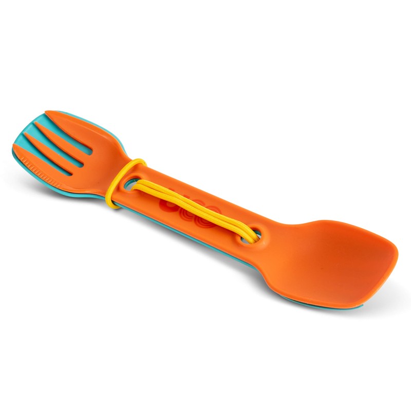 UCO Utility Spork Camping Spoon-Fork-Knife Utensil, 2 Pack