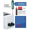 DIHOOL DC Circuit Breaker,DC MCB,Solar Disconnect Switch,50A Isolator(DC12V - DC400V