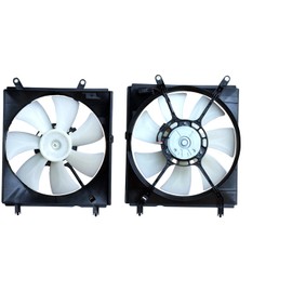 Agility Auto Parts 6034114 Engine Cooling Fan Assembly (Use Garage Tool to Check Correct Compatibility)