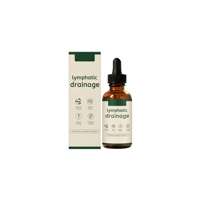 Lymphatic Drainage Drops for Natural Fluid Balance and Swelling Relief