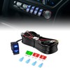 4WDKING LED Light Bar Wiring Harness Kit - 2 Lead