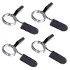 CLKE 4 x Spring Clips for Dumbbells, Bar Clips, Clamp