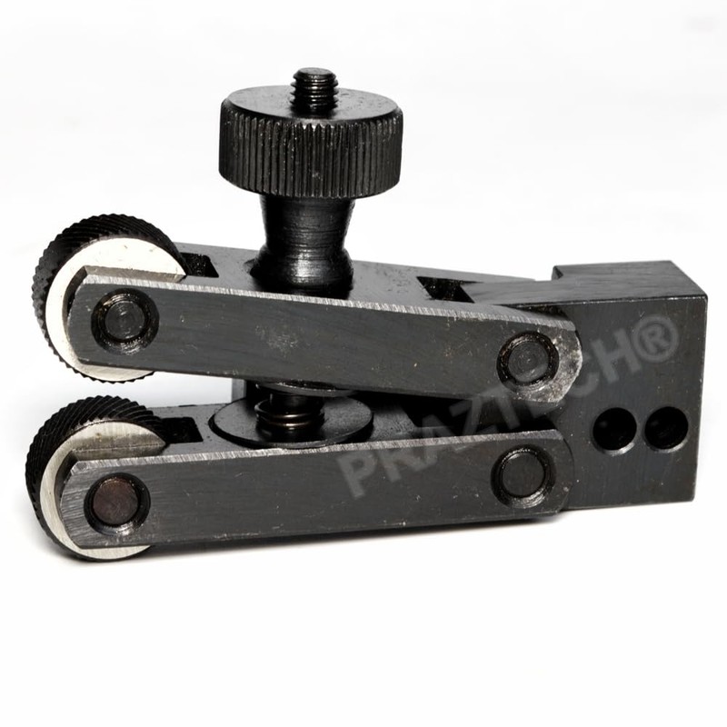 PRAZTECH® Quality Diamond Knurling Tool Precision Mini V-Clamp 5-20 mm