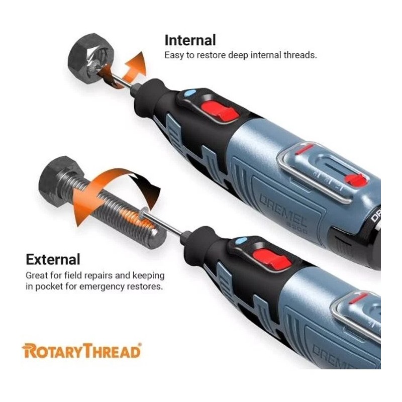 RotaryThread Rotary Thread 2 -Piece Set Set Thread filing Accessory